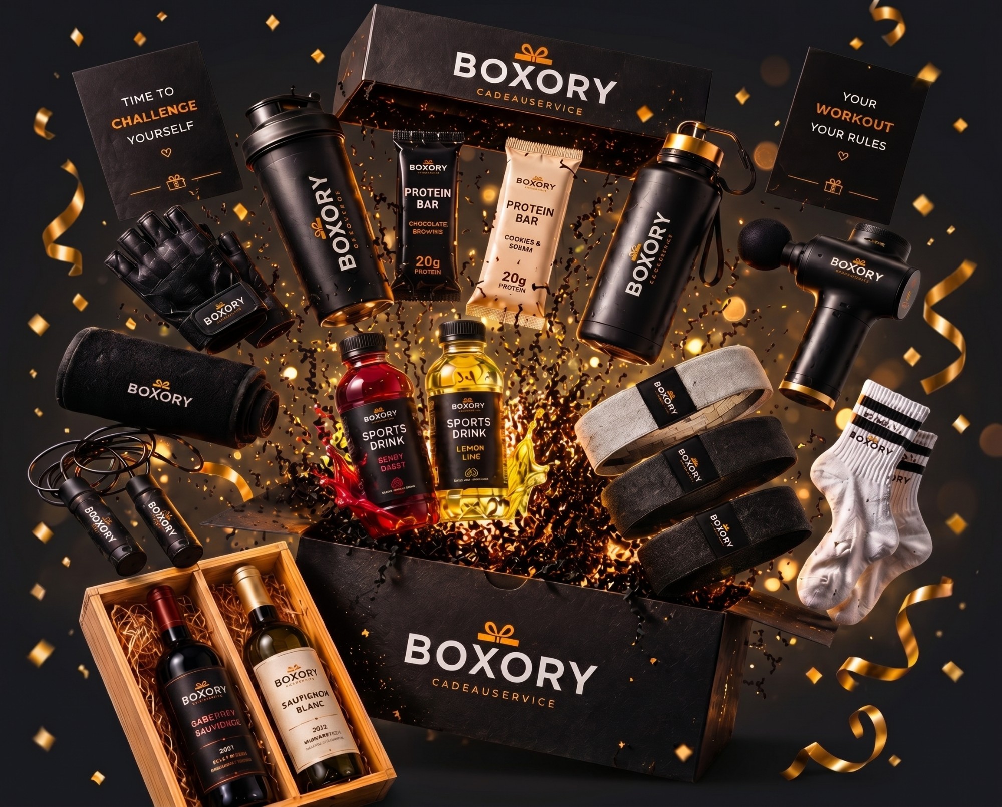 The Gym Box — BOXORY Cadeauservice